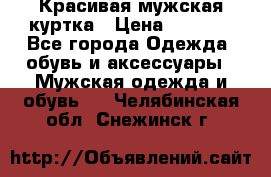 Красивая мужская куртка › Цена ­ 3 500 - Все города Одежда, обувь и аксессуары » Мужская одежда и обувь   . Челябинская обл.,Снежинск г.